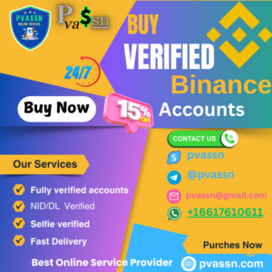 Buy Verified Binance Accounts