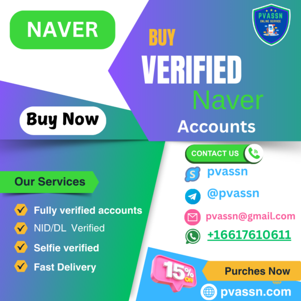 Buy Verified Naver Accounts