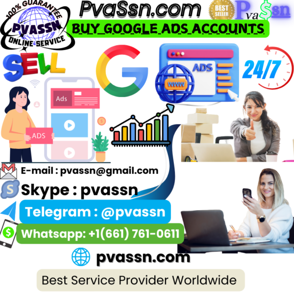 Buy Google Ads Account from pvassn