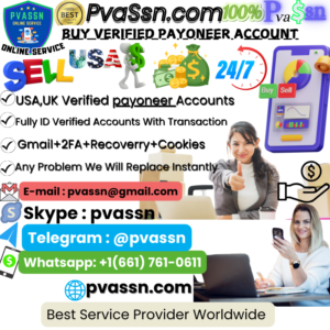 Buy Verified Payoneer Accounts Safely at PVASSN.com